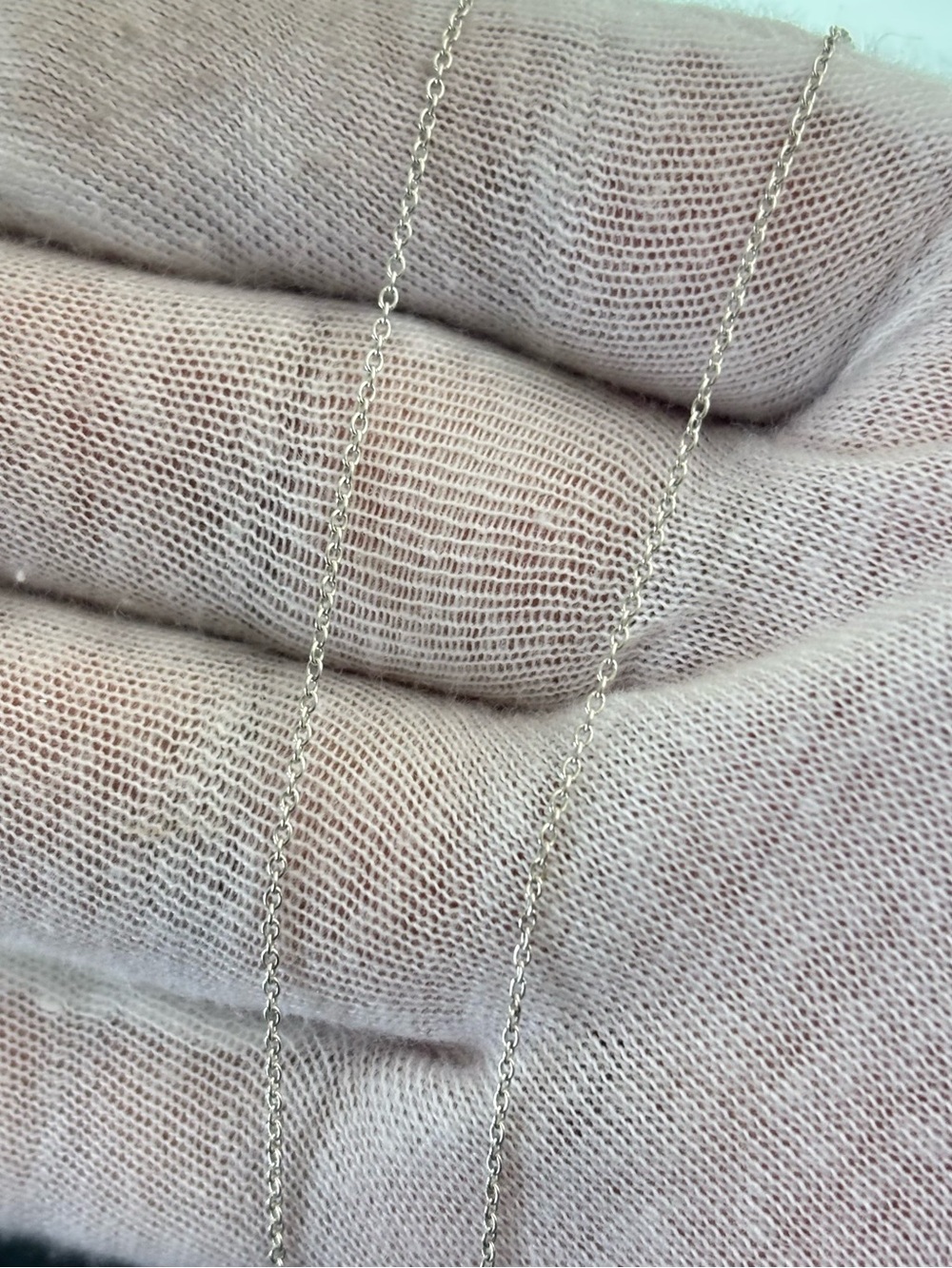 Tiffany & Co. Sterling silver Olive Leaf Heart Pendant Necklace 20" - Picture 3 of 9